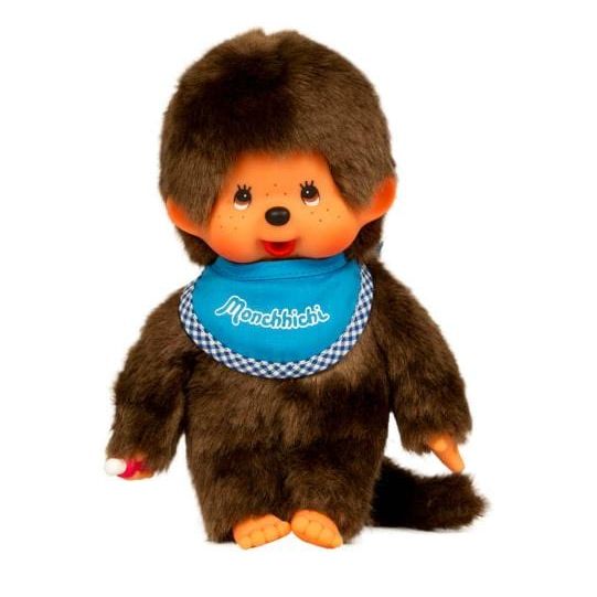 Monchhichi 8 Inch Classic Boy Plush Toy - Blue