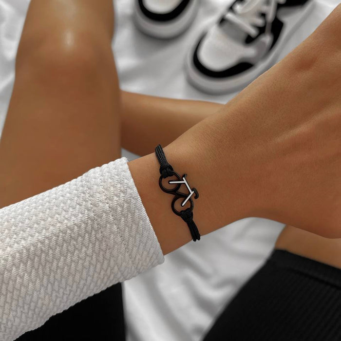 Monochrome Bike Bracelet