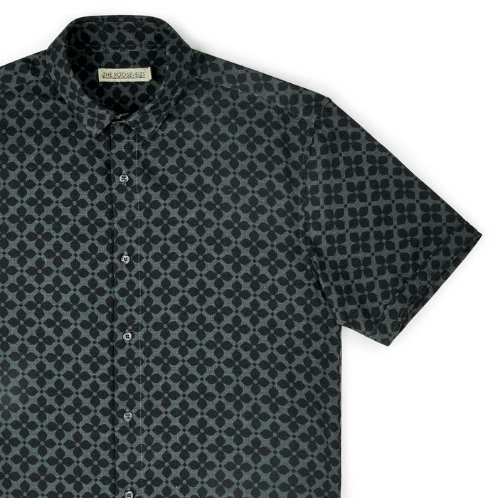 RSVLTS XXS RSVLTS Bamboo Short Sleeve Shirt Monte Carlo (After Dark) – Bamboo Short Sleeve Shirt Monte Carlo (After Dark) – Bamboo Short Sleeve Shirt