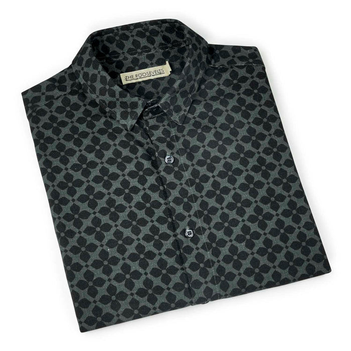 RSVLTS RSVLTS Bamboo Short Sleeve Shirt Monte Carlo (After Dark) – Bamboo Short Sleeve Shirt Monte Carlo (After Dark) – Bamboo Short Sleeve Shirt