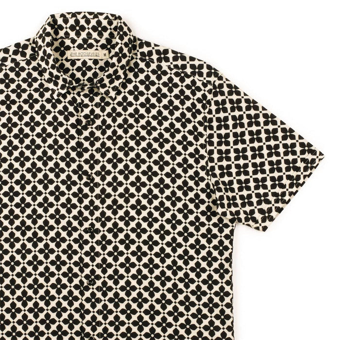 RSVLTS XXS RSVLTS® RSVLTS Bamboo "Geo Blooms Cream" _ Bamboo Short Sleeve Shirt RSVLTS Bamboo "Geo Blooms Cream" _ Bamboo Short Sleeve Shirt