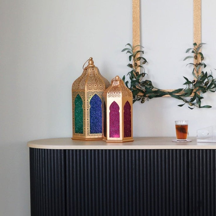 Moroccan Floor Lantern Set - Days of Eid