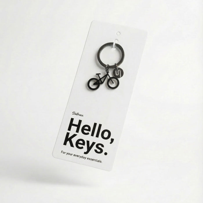 MTB Black Keychain
