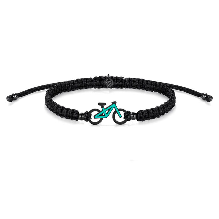 MTB Mint Bike Braided Bracelet