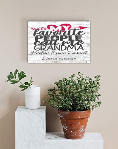 grandma sign with names