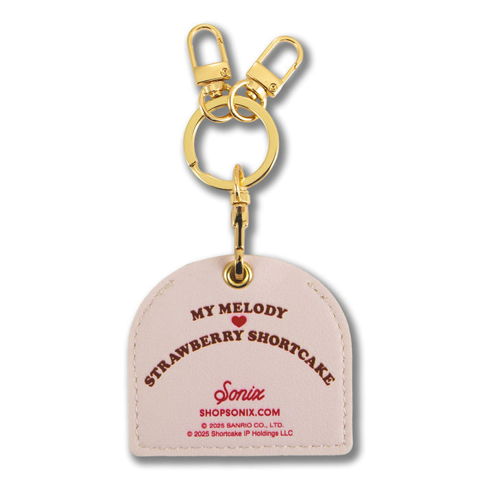 My Melody x Sonix Strawberry Shortcake AirTag Keychain Accessory BySonix Inc.