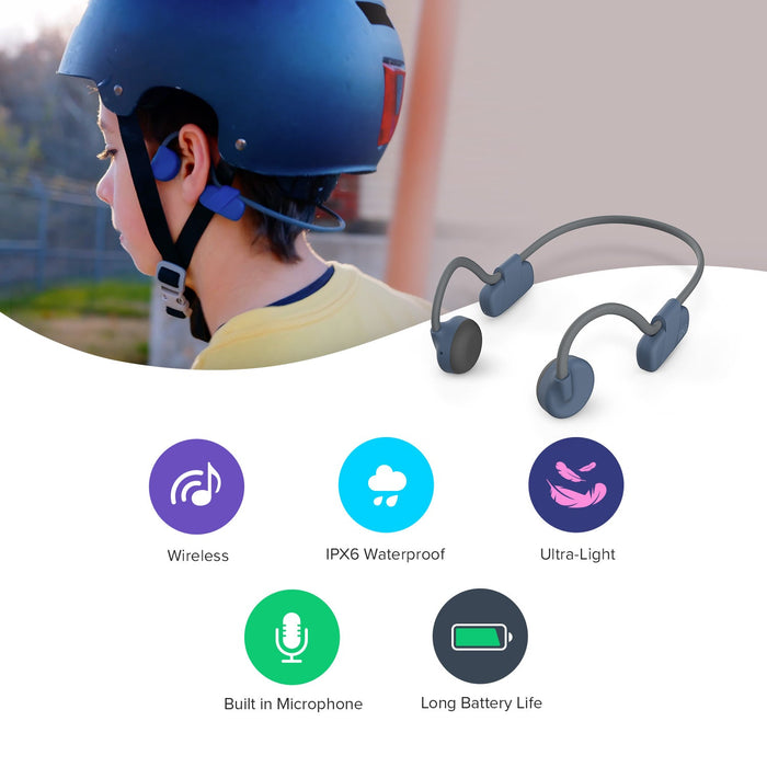 myFirst Headphones BC Wireless Lite - Blue | 256-FH8504SA-BE01