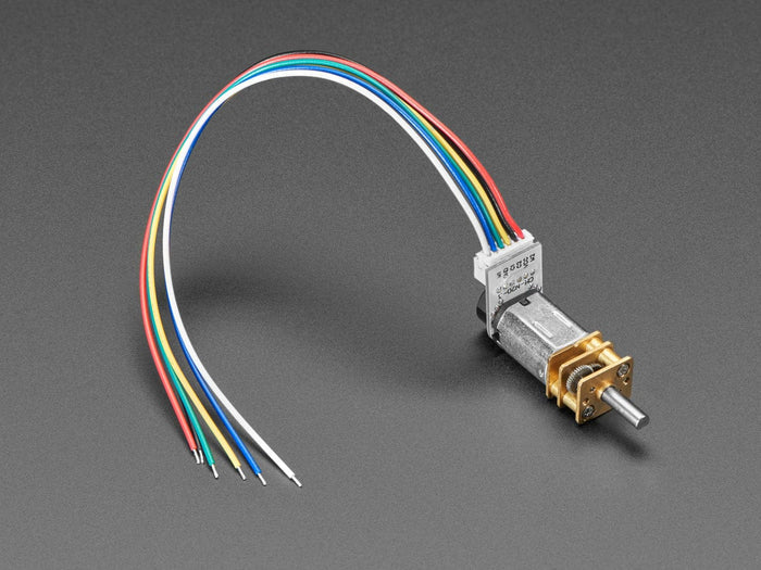 N20 DC Motor with Magnetic Encoder - 6V with 1:150 Gear Ratio [Discontinued] by The Pi Hut - The Pi Hut