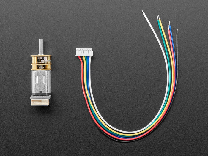 N20 DC Motor with Magnetic Encoder - 6V with 1:150 Gear Ratio [Discontinued] by The Pi Hut - The Pi Hut