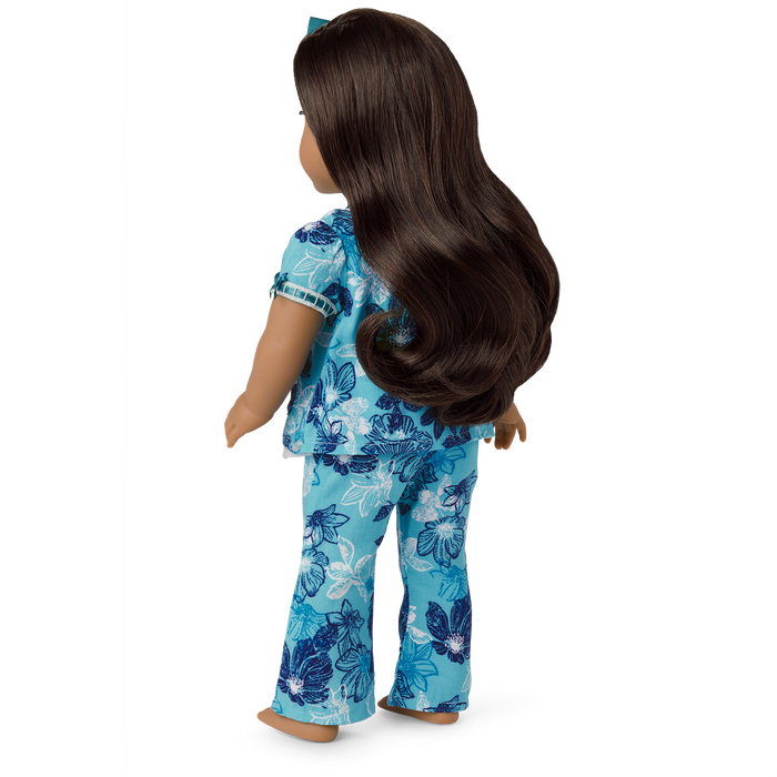 Nanea’s™ Floral Pajamas & Dog (Historical Characters)
