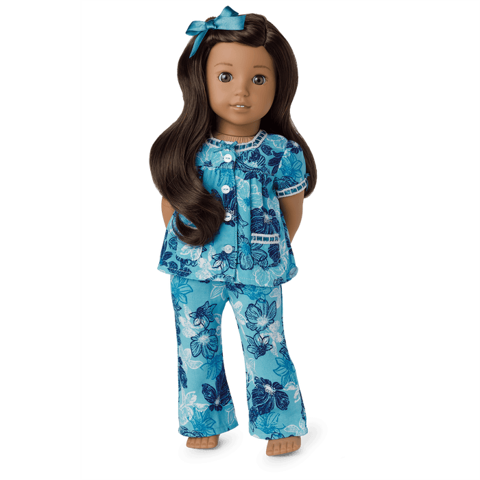 Nanea’s™ Floral Pajamas for 18-inch Dolls (Historical Characters)