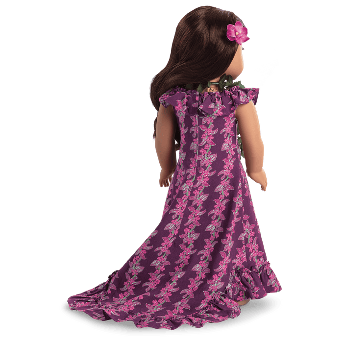 Nanea's Holoku Dress for 18-inch Dolls (Historical Characters)