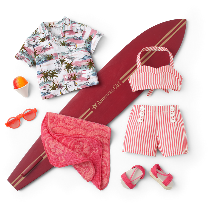 Nanea’s™ Swimsuit & Beach Accessories for 18-inch Dolls (Historical Characters)