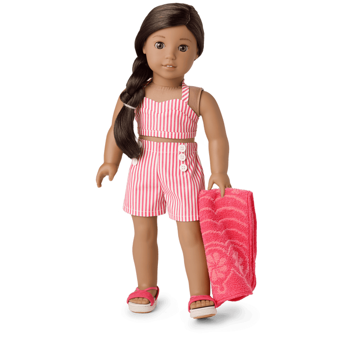 Nanea’s™ Swimsuit & Beach Accessories for 18-inch Dolls (Historical Characters)