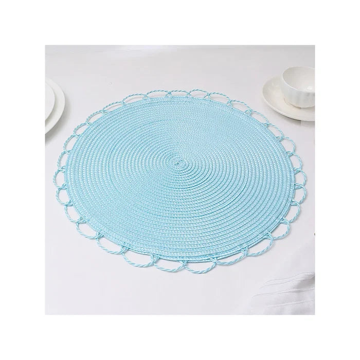Napperon Karaca Sera Woven 2 pièces, bleu