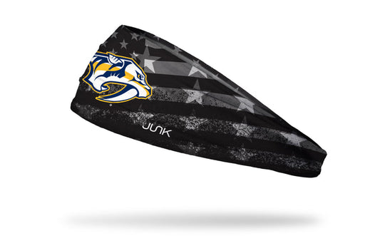 Nashville Predators: Stars & Stripes Big Bang Lite Headband - View 1