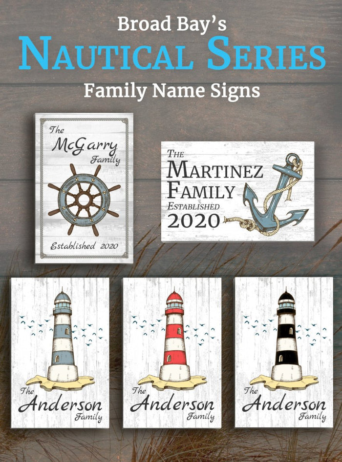 Nautical Home Decor Interior Decorations Wall Art Beach House Signs