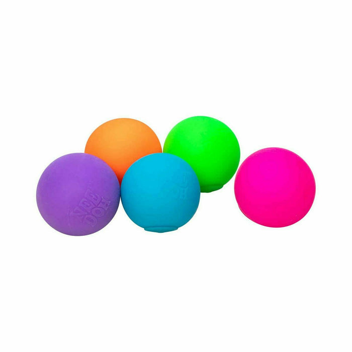 Nee Doh Teenie 1.5 Inch Squish Ball Fidget Toy - Set of 3 - Owl & Goose Gifts