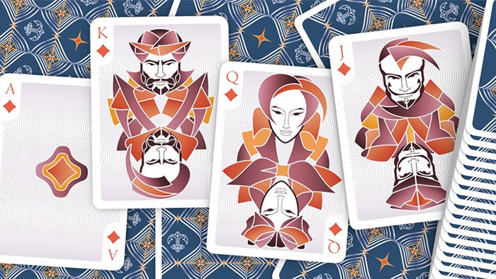 Neo: Wave Classic Playing Cards by US Playing Card Co.