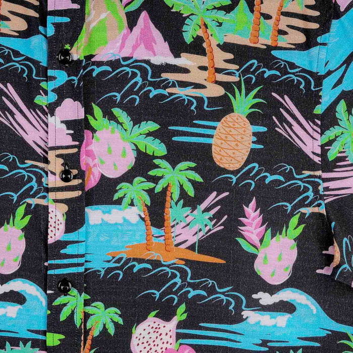 RSVLTS RSVLTS Bamboo Short Sleeve Shirt Neon Vacay – Bamboo Short Sleeve Shirt Neon Vacay – Bamboo Short Sleeve Shirt
