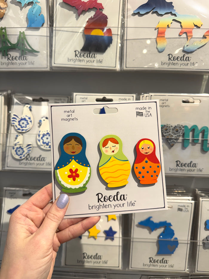 Nesting Doll Magnets S/3