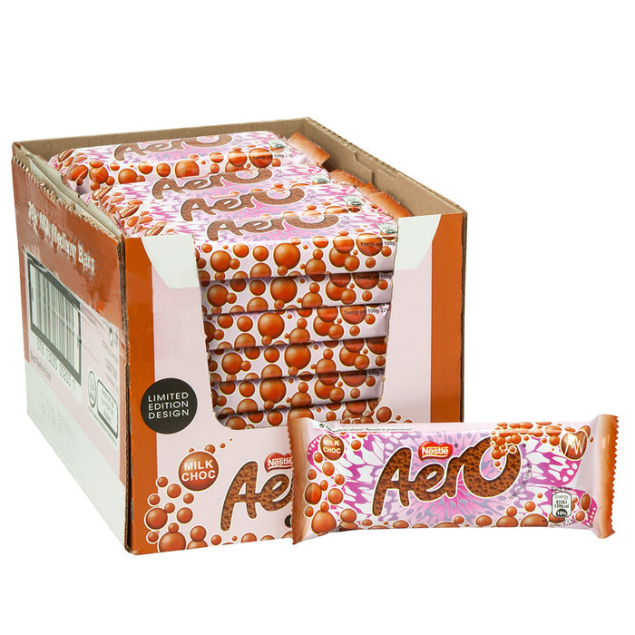 Nestle Aero Milk Chocolate Candy Bar - 24 Count
