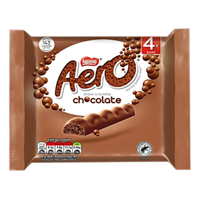 Nestle Aero Milk Chocolate Candy Bar Multi Pack - 12 Count
