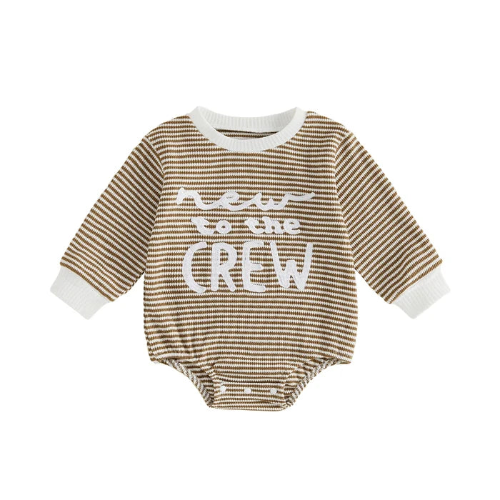 NEW TO THE CREW Striped Long-Sleeve