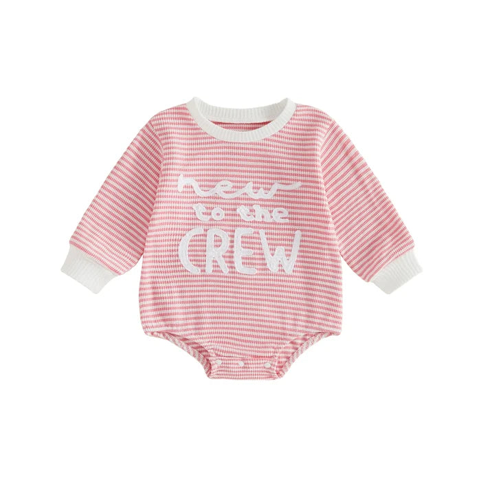 NEW TO THE CREW Striped Long-Sleeve