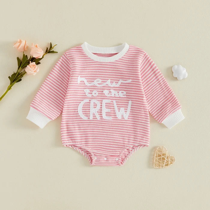 NEW TO THE CREW Striped Long-Sleeve