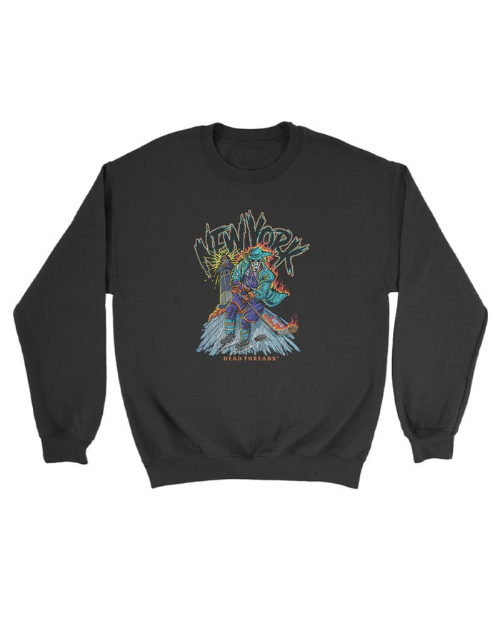 NEW YORK HOCKEY "THE ISLANDER" KIDS CREWNECK SWEATSHIRT – Kids clothes – Dead Threads Apparel