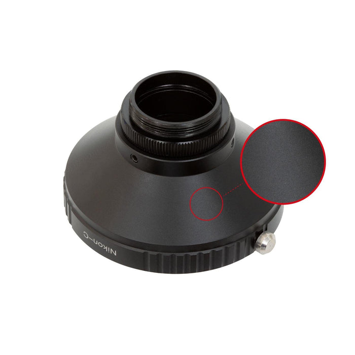 Nikon F-Mount to C-Mount Lens Adapter for Raspberry Pi HQ Camera [Discontinued] by Arducam - The Pi Hut