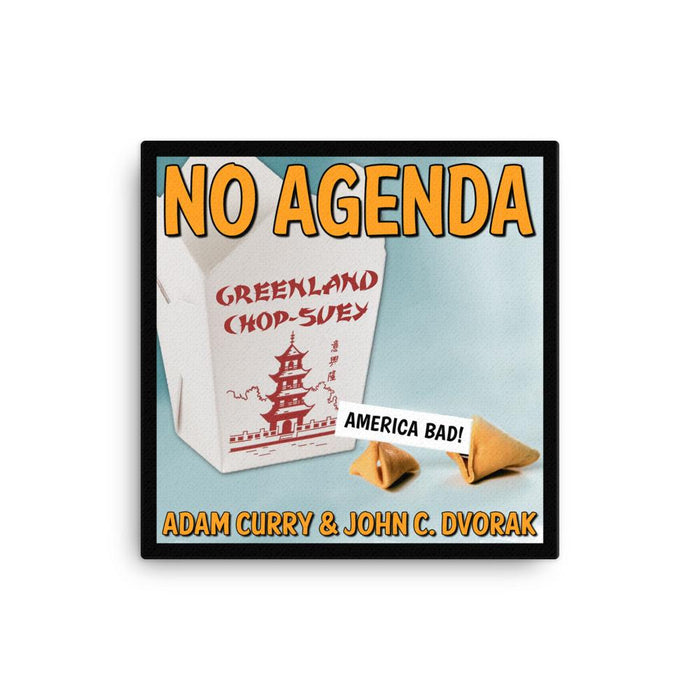NO AGENDA 1165 - canvas cover art