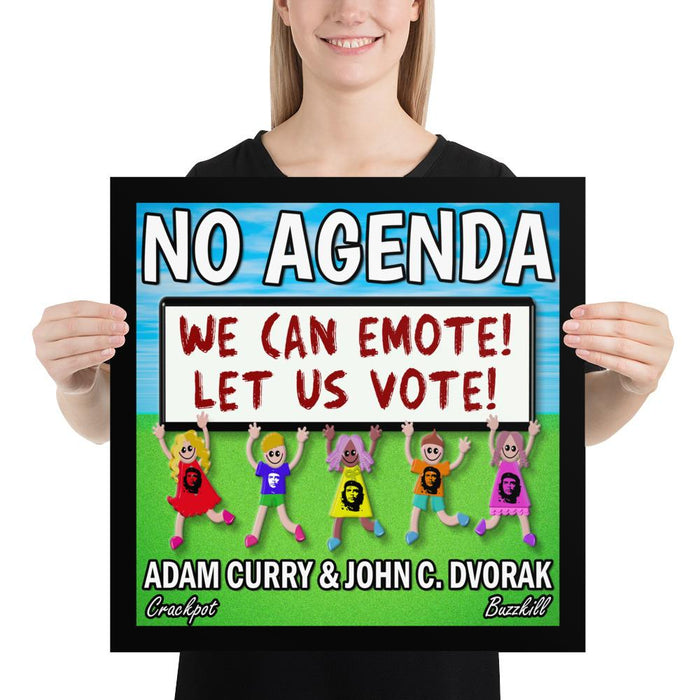 NO AGENDA 1168 - cover art poster print