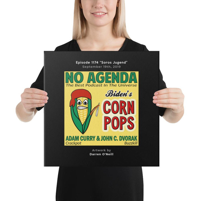 NO AGENDA 1174 - customizable canvas cover art