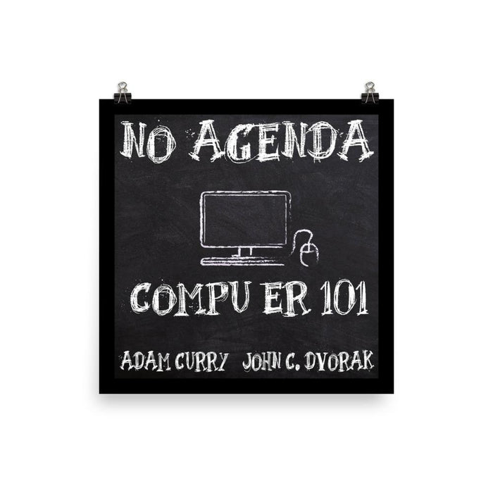 NO AGENDA 1195 - cover art poster print