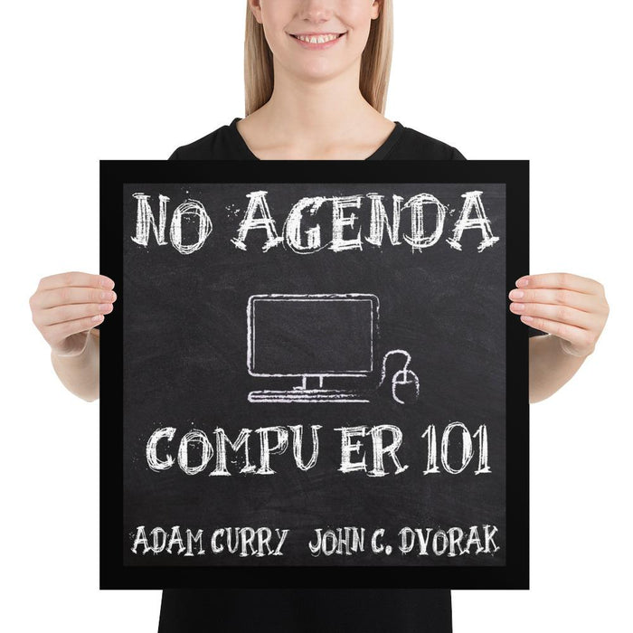 NO AGENDA 1195 - cover art poster print