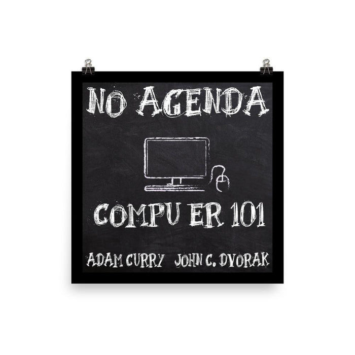 NO AGENDA 1195 - cover art poster print