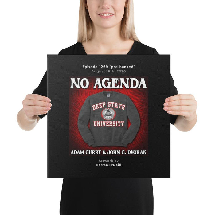 NO AGENDA 1269 - customizable canvas cover art