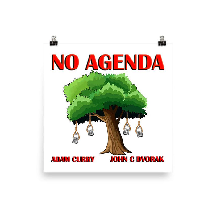 NO AGENDA 1275 - cover art poster print