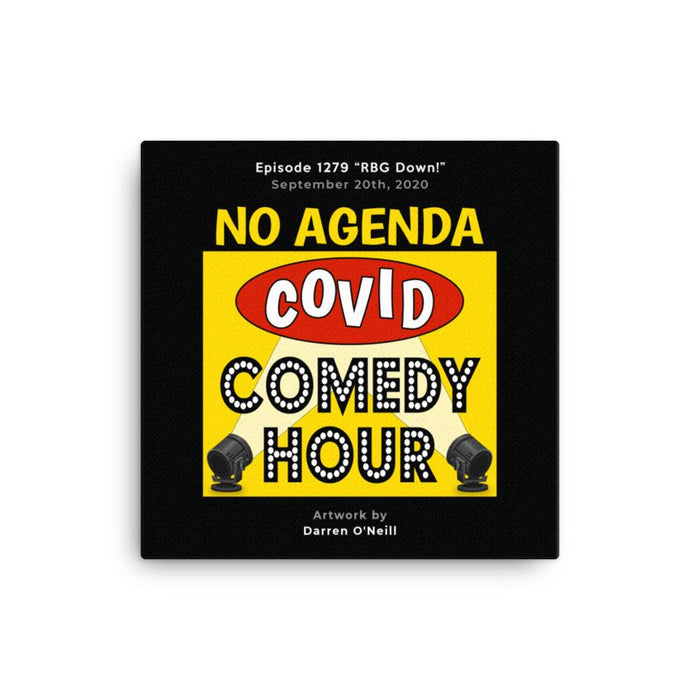 NO AGENDA 1279 - customizable canvas cover art