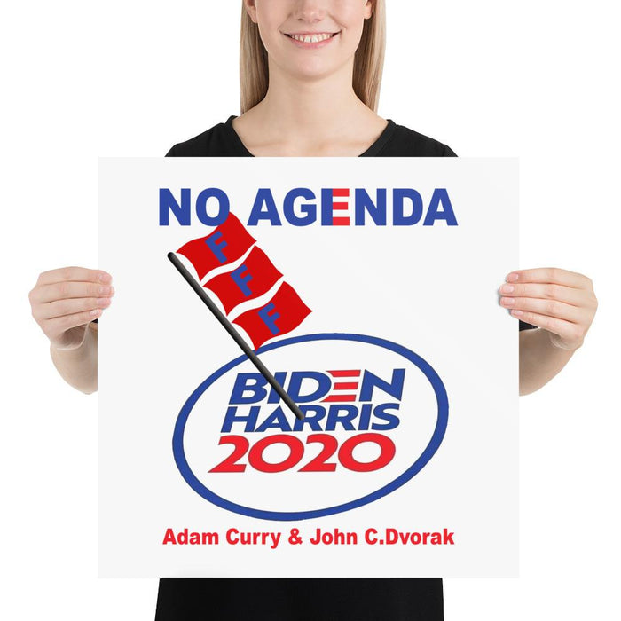 NO AGENDA 1290 - cover art poster print