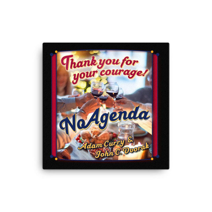 NO AGENDA 1298 - canvas cover art