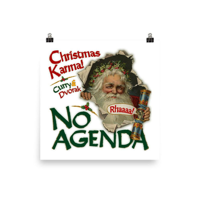 NO AGENDA 1306 - cover art poster print