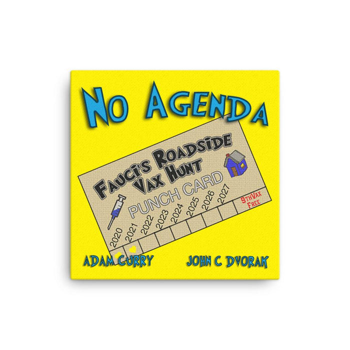NO AGENDA 1318 - canvas cover art