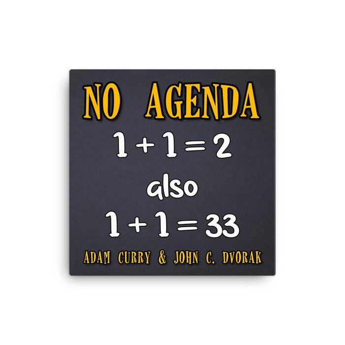 NO AGENDA 1324 - canvas cover art