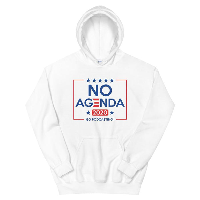 NO AGENDA 2020 - pullover hoodie