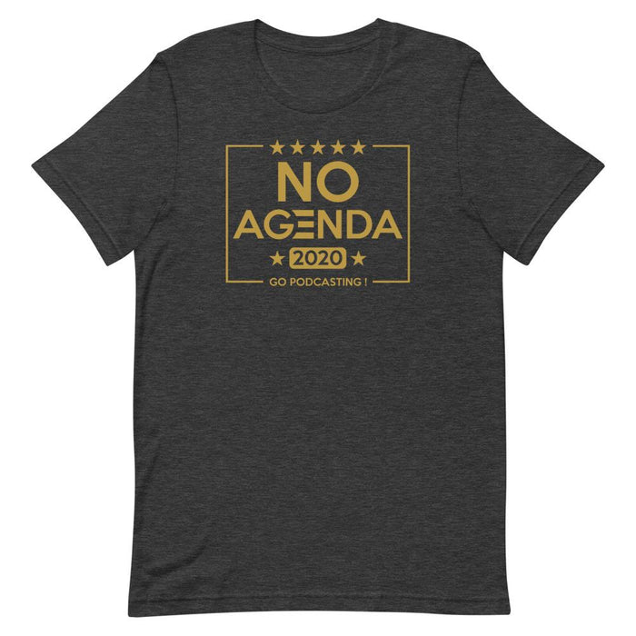 Dark Grey Heather / Gold / S