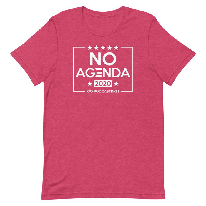 NO AGENDA 2020 - tee shirt