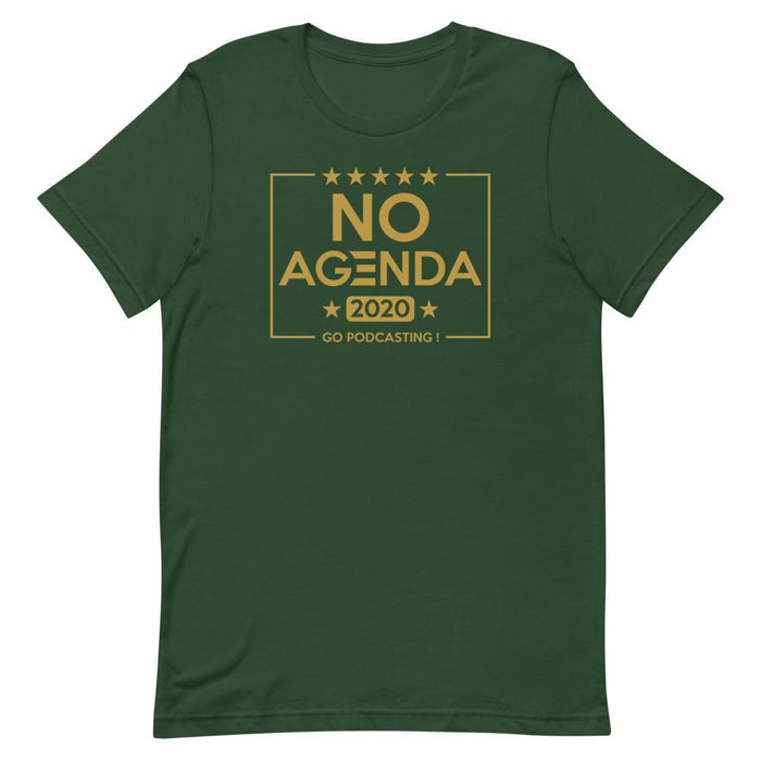 NO AGENDA 2020 - tee shirt